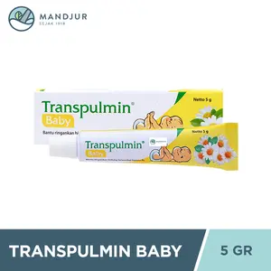 Transpulmin Baby Balsam 5 g -  Pereda Flu dan Hidung Tersumbat Bayi
