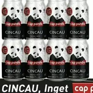 Cincau Cap Panda kaleng @ 24 pcs