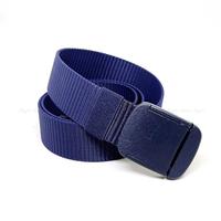 Gambar FIURI Official - Sabuk Gesper Ikat Pinggang Military Canvas Nylon Plastik Anti XRay Bandara Fashion Pria Wanita - Navy - Navy dari FIURI Kota Surabaya 3 Tokopedia