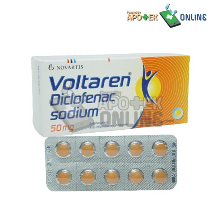 VOLTAREN 50MG 1 STRIP 10 TABLET