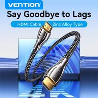 Gambar Vention Kabel HDMI Male to Male Support HDR 3D 4K 60Hz 1M 2M 3M 5M - ALM - BLACK, 1M dari Vention Mobile & Comp Kota Administrasi Jakarta Utara 2 Tokopedia