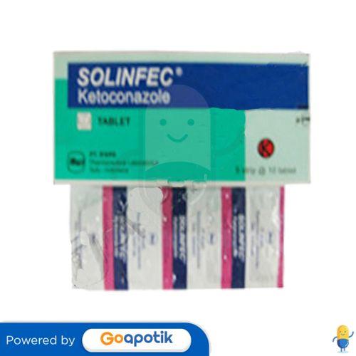 SOLINFEC 200 MG BOX 50 TABLET