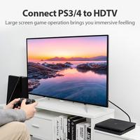 Gambar Vention Kabel HDMI Cable Male to Male High Speed 4K 60Hz Nylon Braided 1M 2M 5M - VAA-B05 - BLACK, 0.75M dari Vention Mobile & Comp Kota Administrasi Jakarta Utara 5 Tokopedia