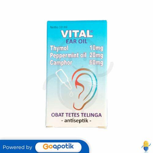 Gambar VITAL EAR OIL ISI 10 ML BOTOL dari Apotek Esti Farma by GoApotik Kota Surabaya Tokopedia