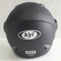 Gambar HELM KYT 2 VISION SOLID - BLACK MATT - M dari KYT Indonesia Kota Administrasi Jakarta Pusat 4 Tokopedia