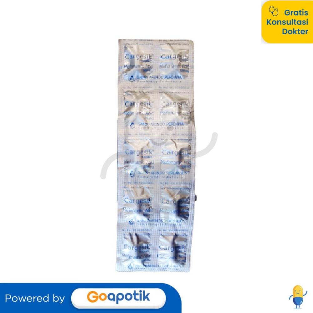 CARGESIK 500 MG STRIP 10 KAPLET