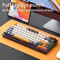 Jual APAYADO K82 Gaming Keyboard with Metal Knob, Hot-Swap Mechanical ...