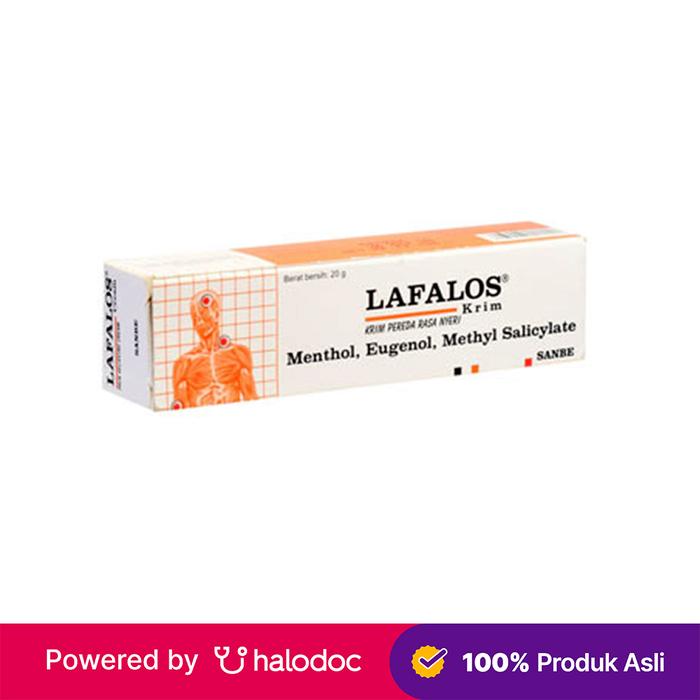 Gambar Lafalos Cream 20 g - Nyeri Otot - Halodoc dari Apotek Helios Medika Sukmajaya Kota Depok Tokopedia