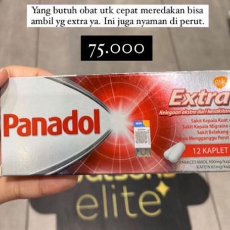 Panadol EXTRA READY SIAP KIRIM
