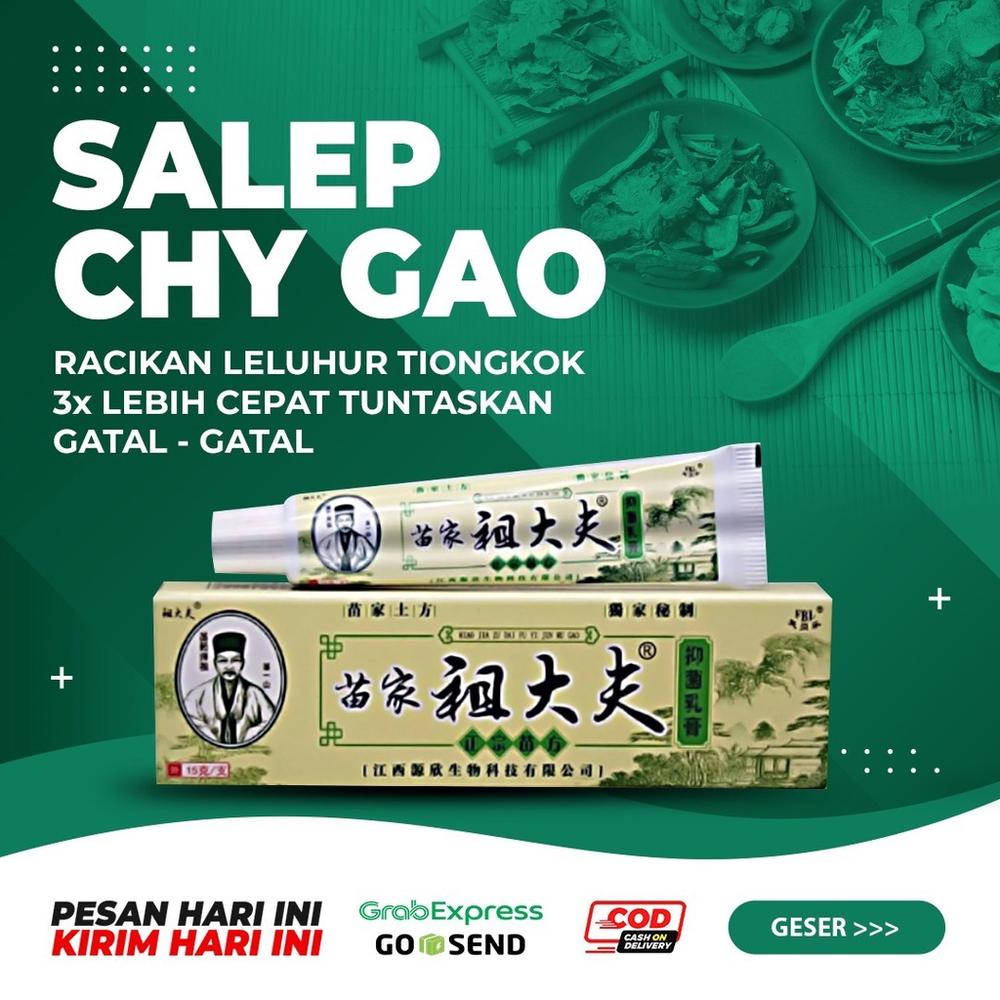 Chy Gao Gatal Kulit 100% | Atasi Exim Kutu Air Hees Lainnnya