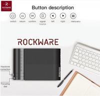 Gambar ROCKWARE RW-550W - HD 720P Projector 2400 Lumens - Mirroring Display dari Tanaga Online Shop Kota Administrasi Jakarta Barat 4 Tokopedia