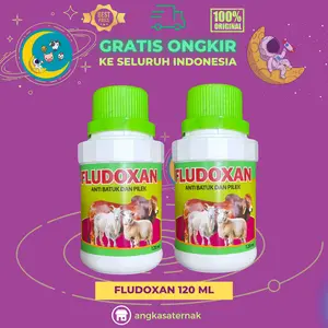 FLUDOXAN 120 ML - Untuk Masalah Batuk dan Pilek Hewan Ternak
