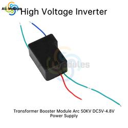 High Voltage Pulse Transformer Arc Generator – DC 3.6V/4.8V To 40-50kV AC Boost Step-Up Module For Science Experiments