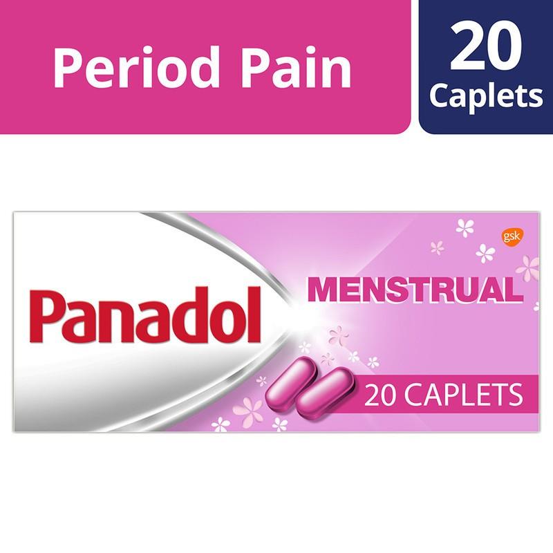 PANAD0L MENSTRUAL SINGAP0RE / PEREDA SAKIT MENSTRUASI 20 CAPLETS