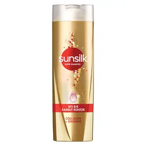 SUNSILK SUPER SHAMPOO BYEBYE RONTOK 160ML