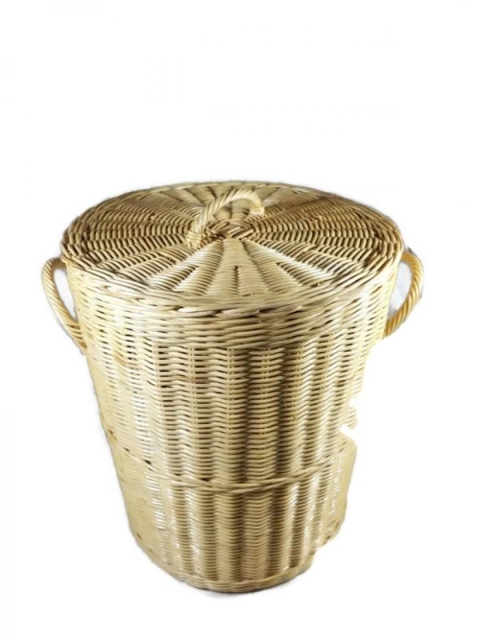 Gambar Kerajinan Tangan Rotan - Keranjang Pakaian Besar 34x34x39cm dari Tanaga Online Shop Kota Administrasi Jakarta Barat Tokopedia