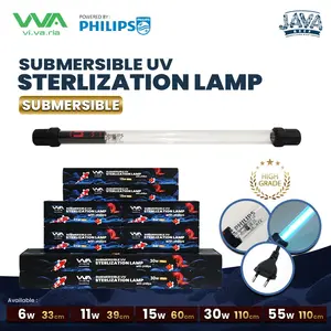 Vivaria UVC with Phillips 15W PANJANG 60 cm- LAMPU UV KOLAM/Akuarium