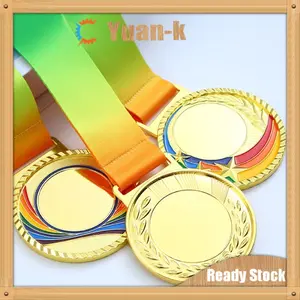 Medali Custom Logam Medali / Medalion Mendali Penghargaan / Medali Kejuaraan Medali Warna Emas Perak Perunggu