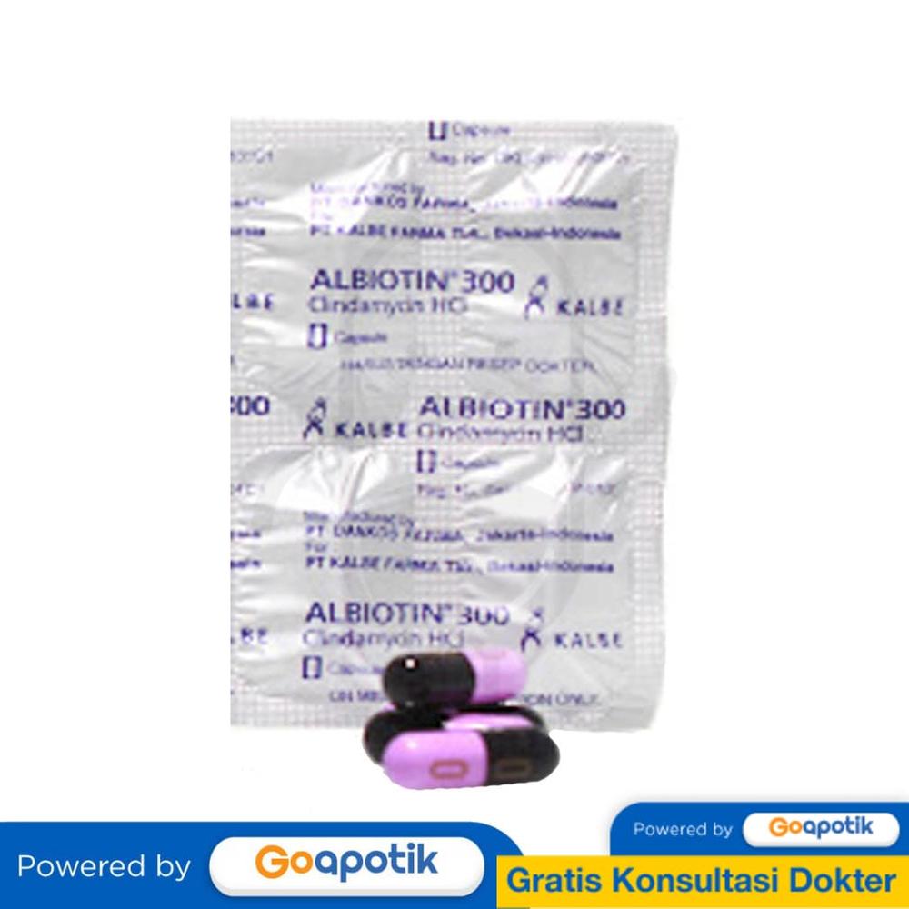 ALBIOTIN 300 MG STRIP 10 KAPSUL