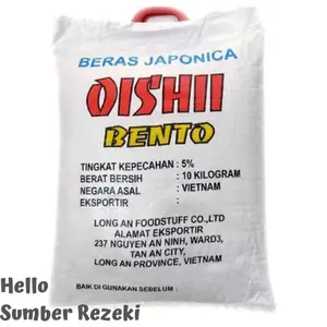 Beras Jepang Japonica Oishi Bento 10Kg