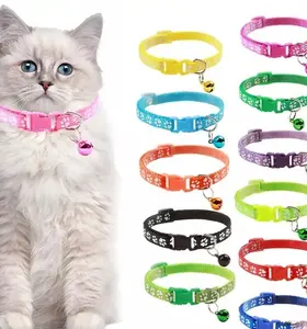 Kalung Lonceng Kucing Anjing Motif PAWS