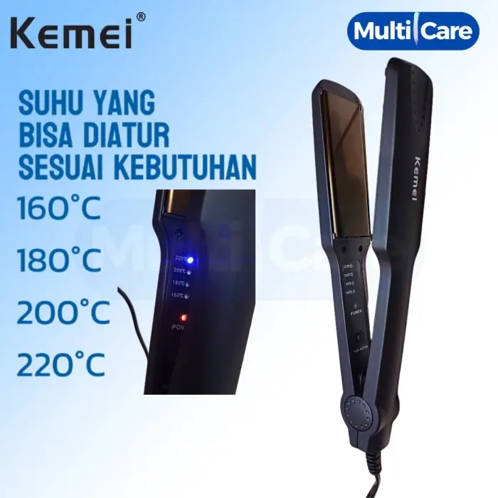 alat catok rambut KEMEI 329 berkualitas Profesional Hair Straightener 3
