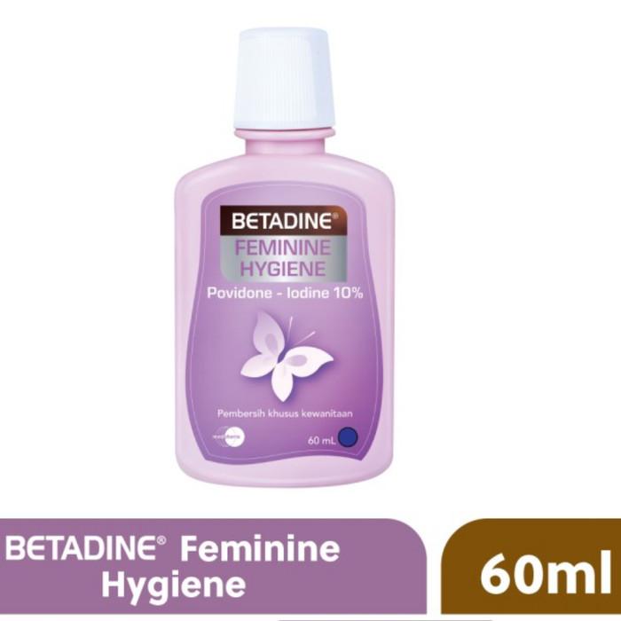 Freshtique - BETADINE FEMININE HYGIENE 60 / Iritasi / Keputihan / Kewanitaan