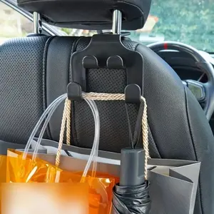 Dudukan Tempat Gantungan Hook Penyimpanan Barang Penyangga Ponsel Sandaran Kepala Jok Belakang Kursi Mobil Car Holder HP Tab Headrest Backseat Hook Car Back Seat Hook Hanging Storage Mobile Phone Holder Stand Lazy Rear Seat Headrest Bracket Smartphone