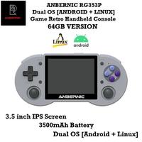 Gambar ANBERNIC RG353P 64GB - Dual Mode Emulator Retro Game Handheld Console dari lilyana99 Kota Administrasi Jakarta Barat 5 Tokopedia