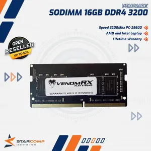 VenomRX 16GB DDR4 3200Mhz Venom RX SODIMM RAM Laptop
