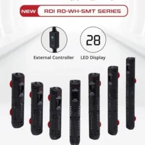 pemanas air aquarium smart heater RDI RD WH SMT 50 WATT 75 WATT 100 WATT 150 WATT 200 WATT 300 WATT 500 WATT AQUARIUM SMART HEATER RDI RED DRAGON INDONESIA