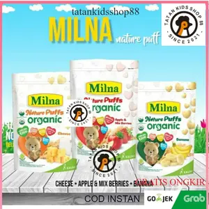 Milna Nature Puff Organic Pouch 15gr Promina Puffs