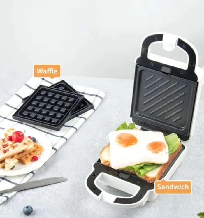 KR Alat Pembuat Sandwich Maker Breakftast Machine Multifungsi 0