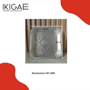 ALUMUNIUM FOIL TRAY OX 1400  isi 5 pcs
