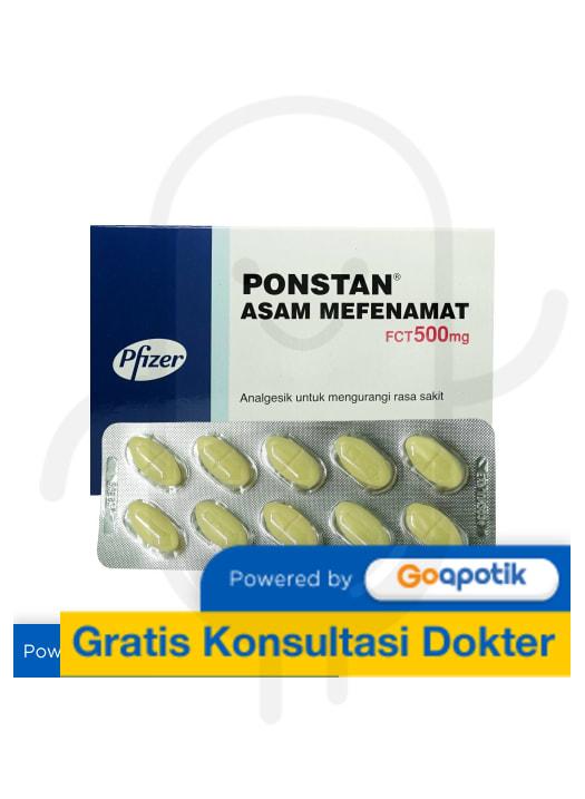 PONSTAN 500 MG BOX 100 TABLET / ANTI NYERI
