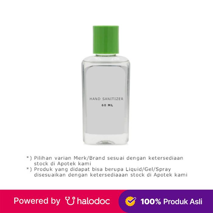 Gambar Hand Sanitizer 60 ml - Antiseptik - Halodoc dari Apotek K24 Terusan Jakarta Kota Bandung Tokopedia