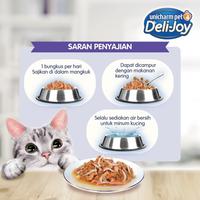 Gambar Deli-Joy Makanan Kucing Basah Pouch Adult Tuna Topping Teri 60g - 2 Packs dari UNICHARM PET SHOP Kab. Tangerang 5 Tokopedia