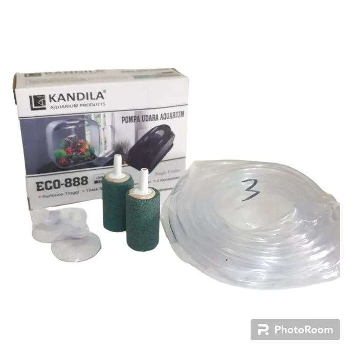 Paket aerator Kandila 1 Lubang 2output Lengkap tinggal pasang - 2output L3