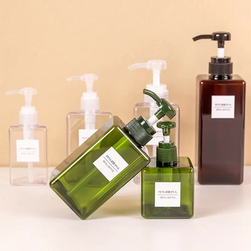 Botol Sabun Pump Refill PET Bottle Refill Shampoo Sabun Cuci Tangan Bottle Soap Dispenser 6