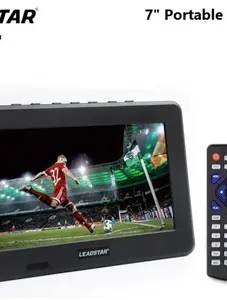 LEADSTAR D7 - TV Digital Portabel 7 Inci - Support Siaran Digital