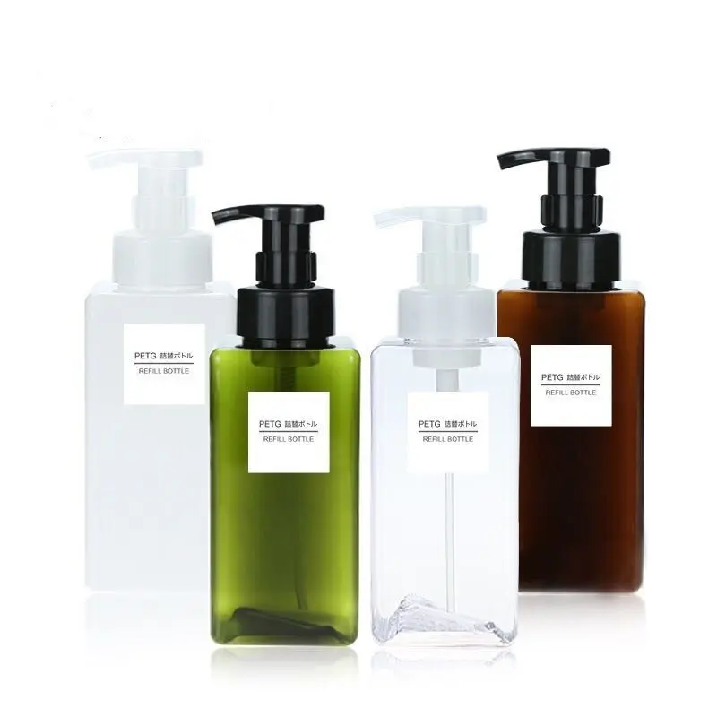 Botol Sabun Pump Refill PET Bottle Refill Shampoo Sabun Cuci Tangan Bottle Soap Dispenser 5