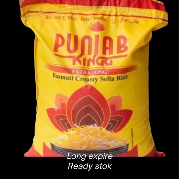 TERBARU PUNJAB KING 5 KG / BERAS BASMATI SELLA PUNJAB - Shop | Tokopedia