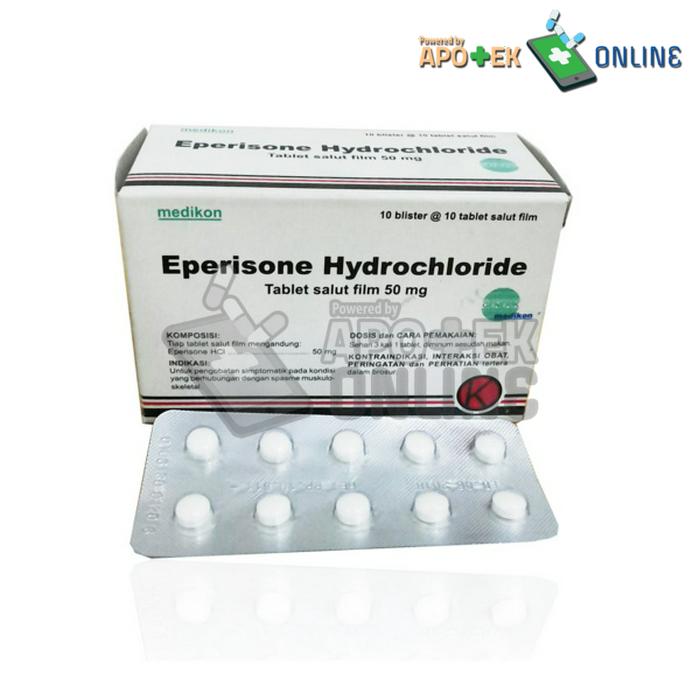 Eperisone 50 mg 1 STRIP 10 TABLET