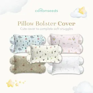 Cottonseeds Pillow Bolster COVER All Motif