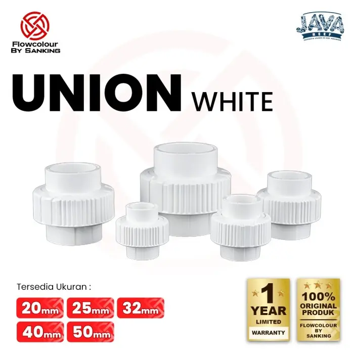 Gambar 【ORIGINAL】 Flowcolour Union Water Mur / Watermur Pipe U – PVC by San King Pipa Sanking - Gray, 20mm dari Java Petco Jakarta Barat Kota Administrasi Jakarta Barat 3 Tokopedia