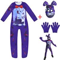 Jual Fancy Halloween Costume for Kids Five Nights Freddyed Jumpsuit
