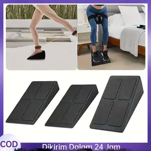 3 Pcs/Set Papan Peregangan Betis Kaki Yoga Wedge Stretch Slant Board Papan Kemiringan Pedal Kebugaran Alat Papan Slant