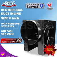Gambar CKE Exhaust Fan Mini Sirocco Sudut Tabung Industrial 6 Inline Duct dari CKE Fan Official Kota Administrasi Jakarta Barat 1 Tokopedia