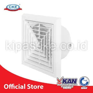CKE Grill Plafon Kotak 5 inch Diffuser Plafon Kotak 5 inch 4 Way