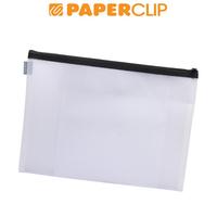 Gambar ZIPPER BAG A4 BANTEX BF2103 05 GRAY dari Paperclip Indonesia Kota Administrasi Jakarta Selatan 3 Tokopedia